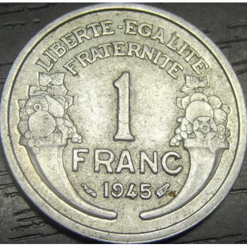 1 франк 1945 Франція