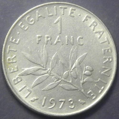1 франк 1973 Франція