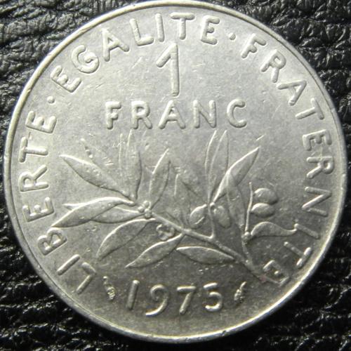 1 франк 1975 Франція