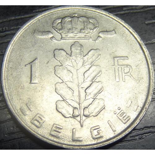 1 франк 1980 Бельгія Belgie