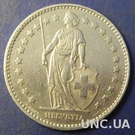 1 франк 1980 Швейцарії