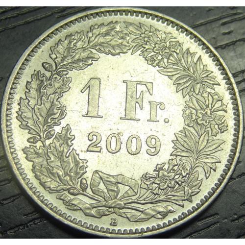 1 франк 2009 Швейцарія