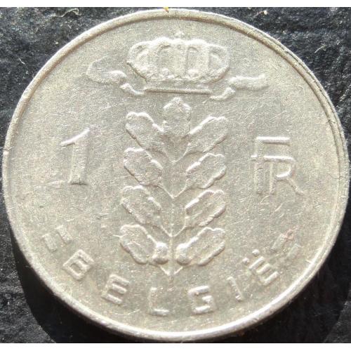 1 франк Бельгія 1966 Belgie