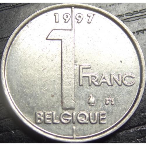 1 франк Бельгія 1997 Belgique