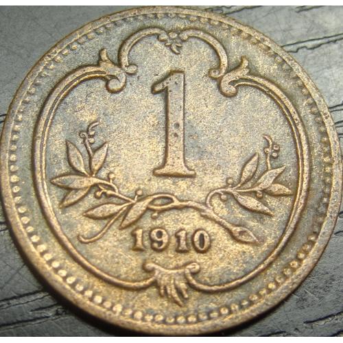 1 гелер 1910 Австро-Угорщина