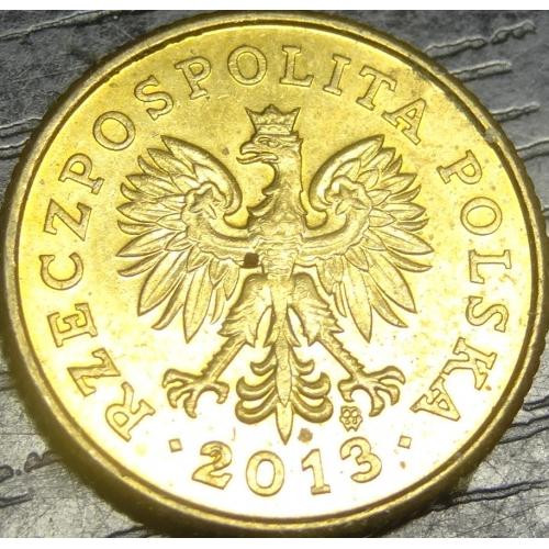 1 грош 2013 Польща (старий тип) немагніт