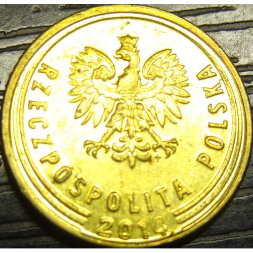 1 грош 2014 Польща (новий тип) магніт