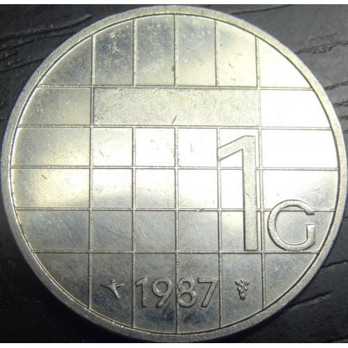 1 гульден 1987 Нідерланди