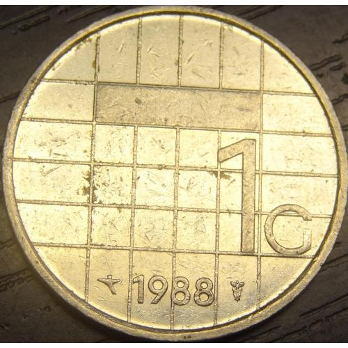 1 гульден 1988 Нідерланди