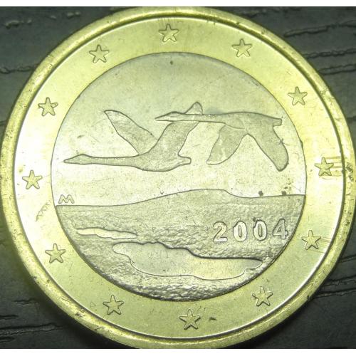 1 євро 2004 Фінляндія UNC