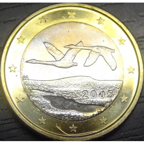 1 євро 2005 Фінляндія UNC