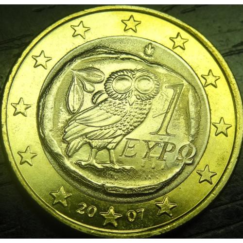 1 євро Греція 2007 UNC