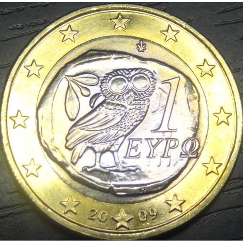 1 євро Греція 2009 UNC