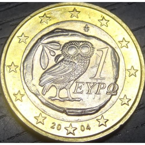1 євро Греція 2004 UNC