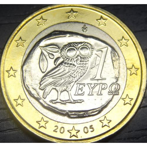 1 євро Греція 2005 UNC