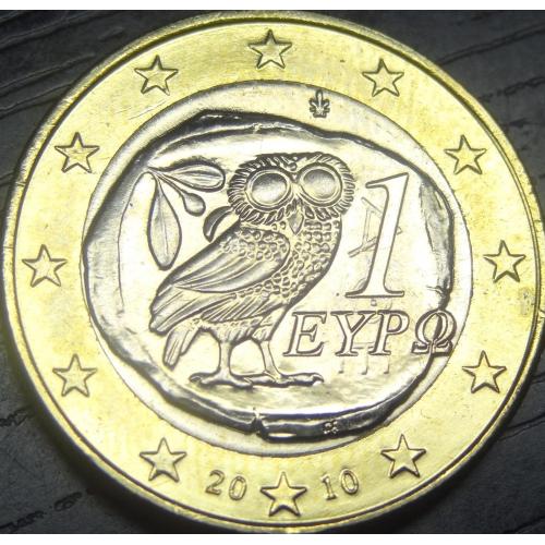 1 євро Греція 2010 UNC