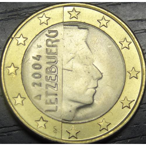 1 євро Люксембург 2004 UNC