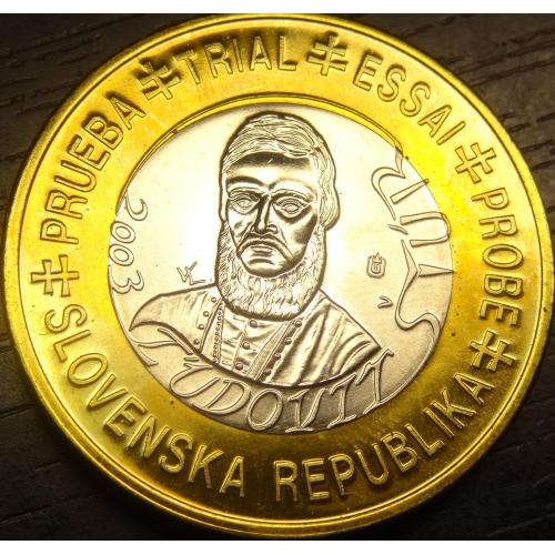1 євро Словаччина 2003 UNC проба