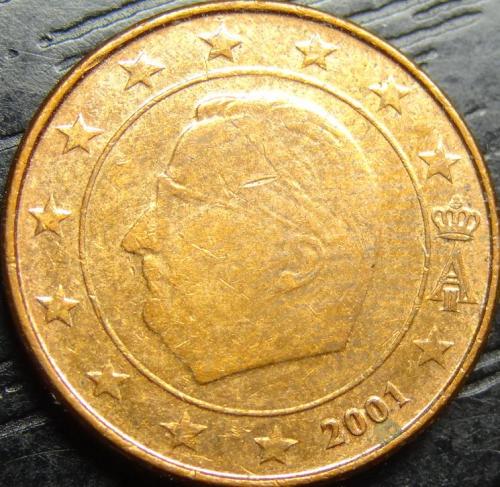 1 євроцент 2001 Бельгія