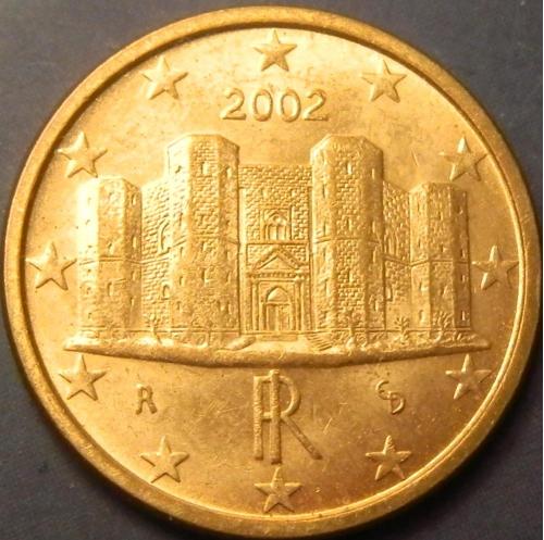 1 євроцент 2002 Італія
