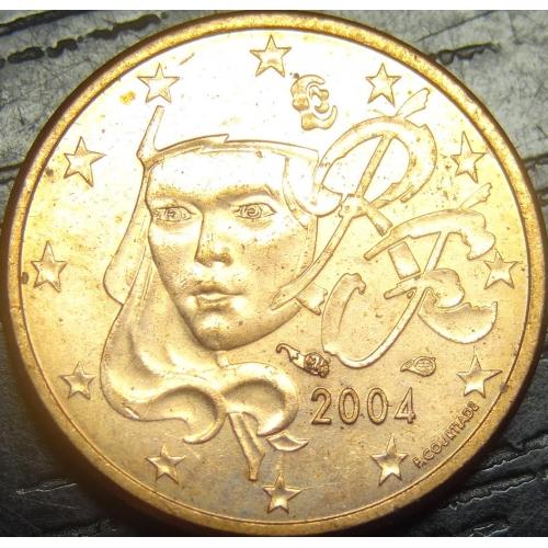 1 євроцент 2004 Франція