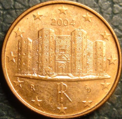 1 євроцент 2004 Італія
