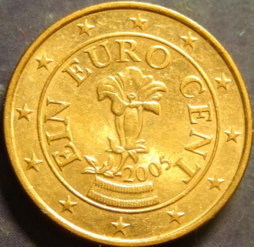1 євроцент 2005 Австрія