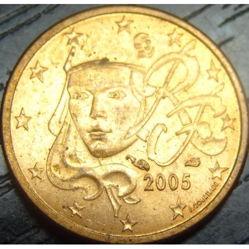 1 євроцент 2005 Франція