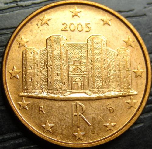 1 євроцент 2005  Італія