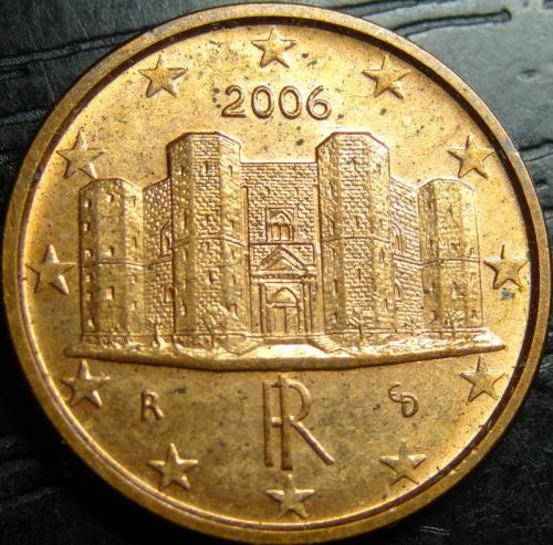 1 євроцент 2006 Італія