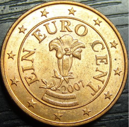 1 євроцент 2007 Австрія