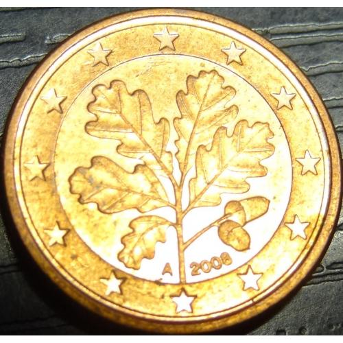 1 євроцент 2008 A Німеччина