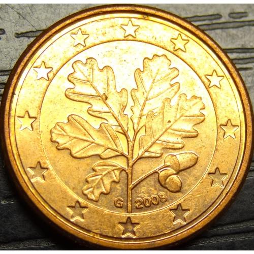 1 євроцент 2008 G Німеччина