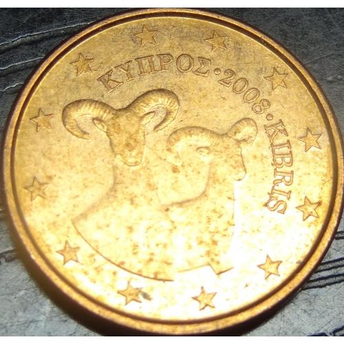 1 євроцент 2008 Кіпр
