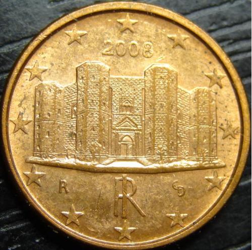 1 євроцент 2008 Італія