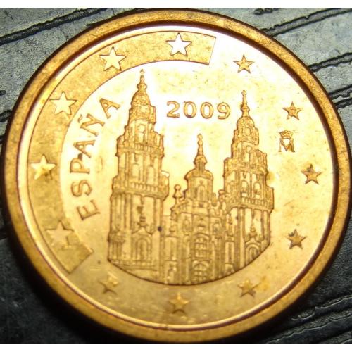 1 євроцент 2009 Іспанія