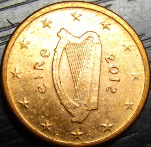 1 євроцент 2012 Ірландія
