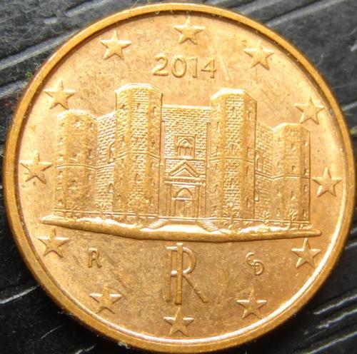 1 євроцент 2014 Італія