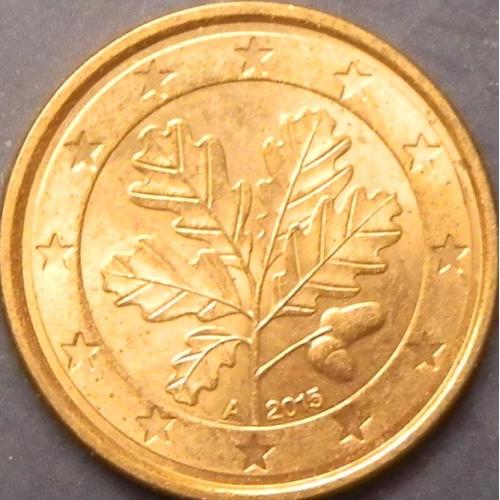 1 євроцент 2015 A Німеччина
