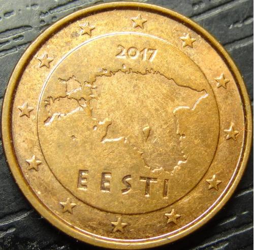 1 євроцент 2017 Естонія