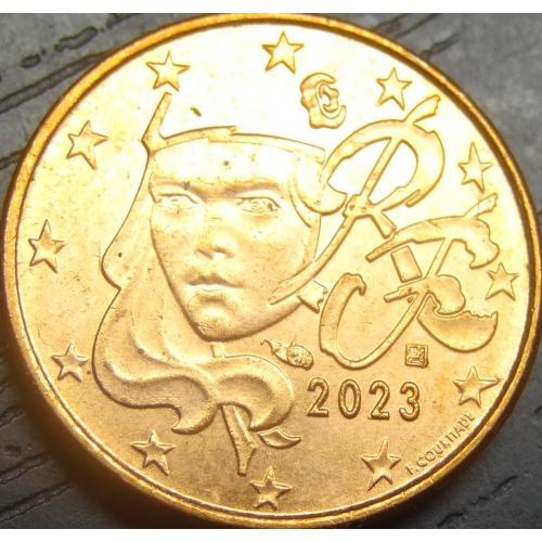 1 євроцент 2023 Франція