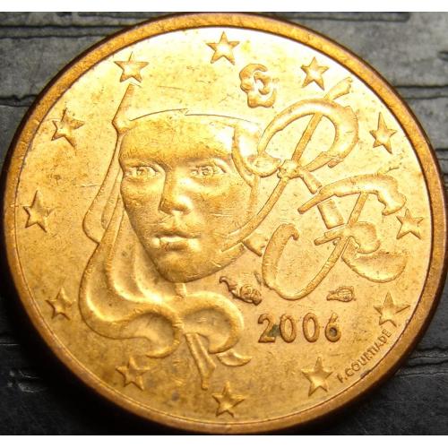 1 євроцент Франція 2006