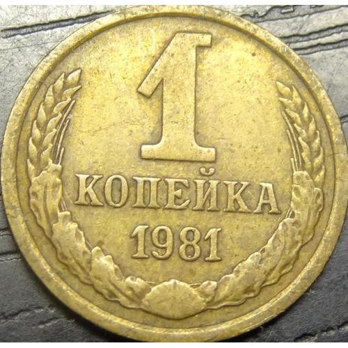1 копійка СРСР 1981
