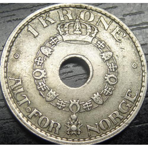 1 крона 1927 Норвегія