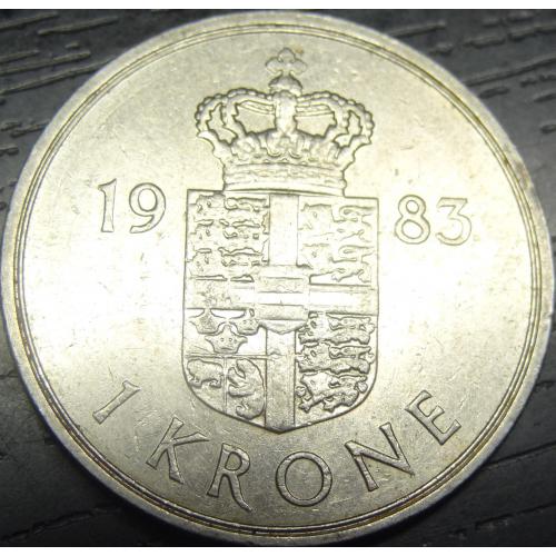 1 крона 1983 Данія