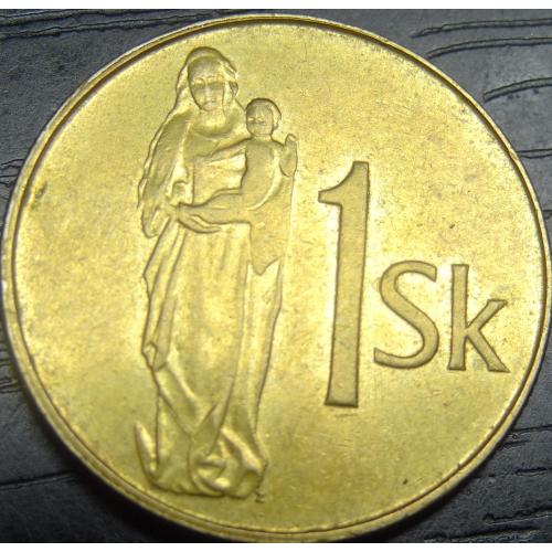 1 крона 1994 Словаччина