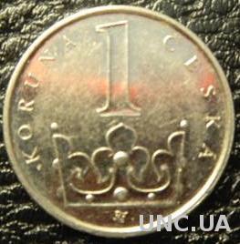 1 крона 2003 Чехія