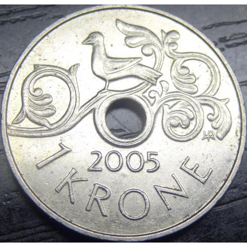 1 крона 2005 Норвегія