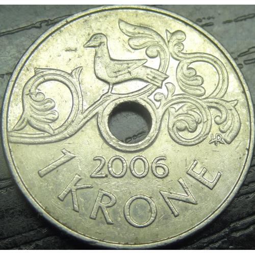 1 крона 2006 Норвегія