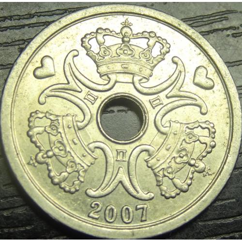 1 крона 2007 Данія